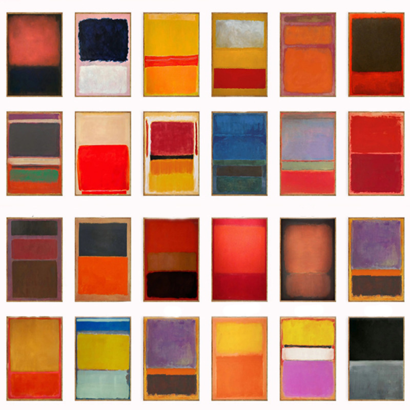 Abstract Canvas Set - Decoración de paredes, juegos de pósteres