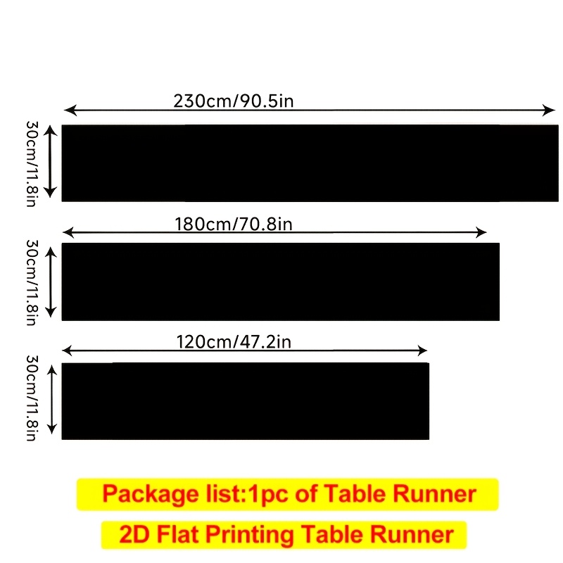 Camino de mesa personalizado p - Table Runner reseña y precio