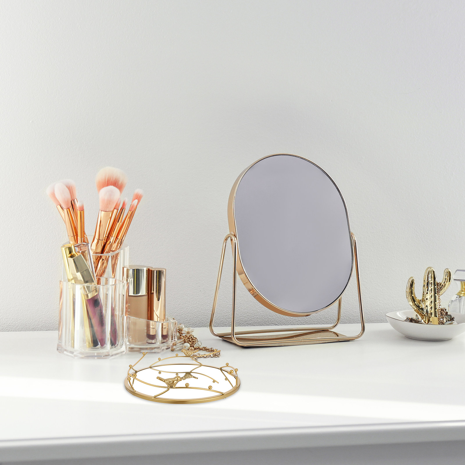 Bandeja de tocador espejada do - Decorative Mirror reseña y precio