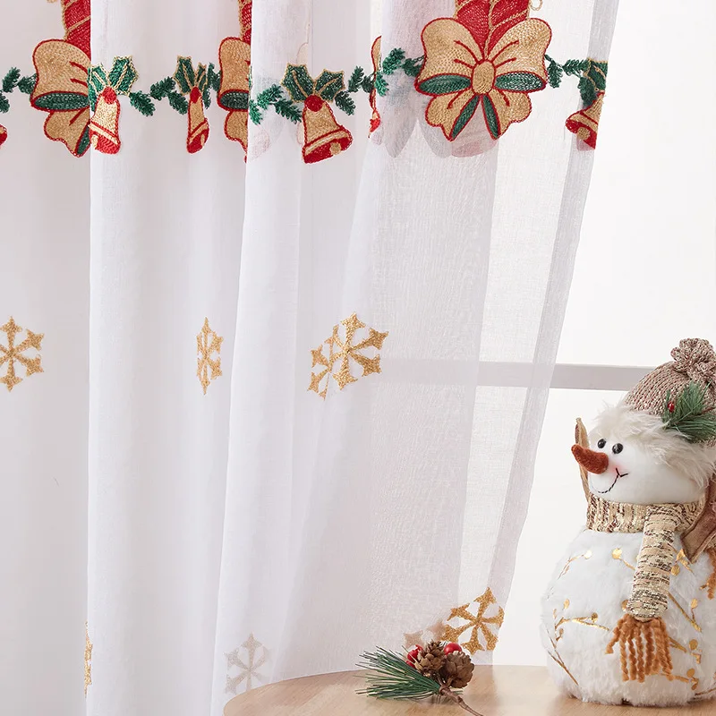 Cortina Navideña Estilo Americ - Vase Decor reseña y precio