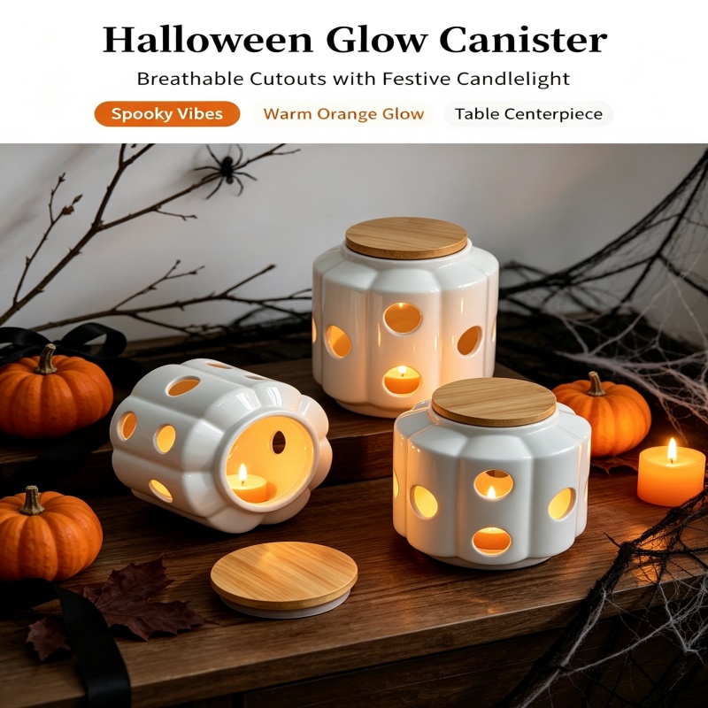 Nuevo frasco de cerámica nórdi - Candle Holder Decor reseña y precio