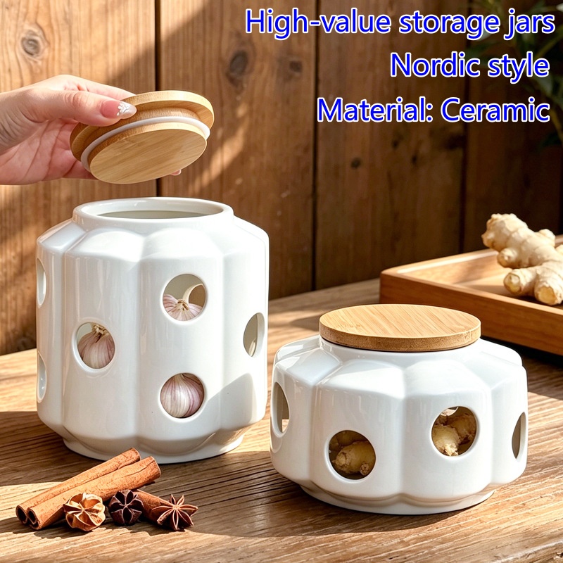 Nuevo frasco de cerámica nórdi - Candle Holder Decor reseña y precio