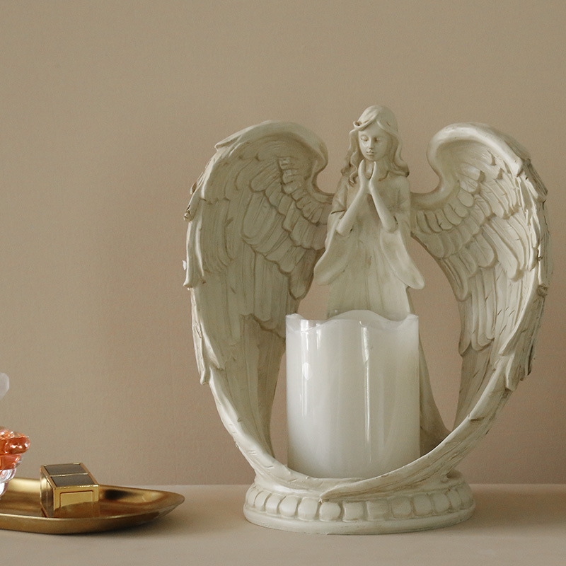 Portavelas electrónico de resi - Candle Holder Decor reseña y precio