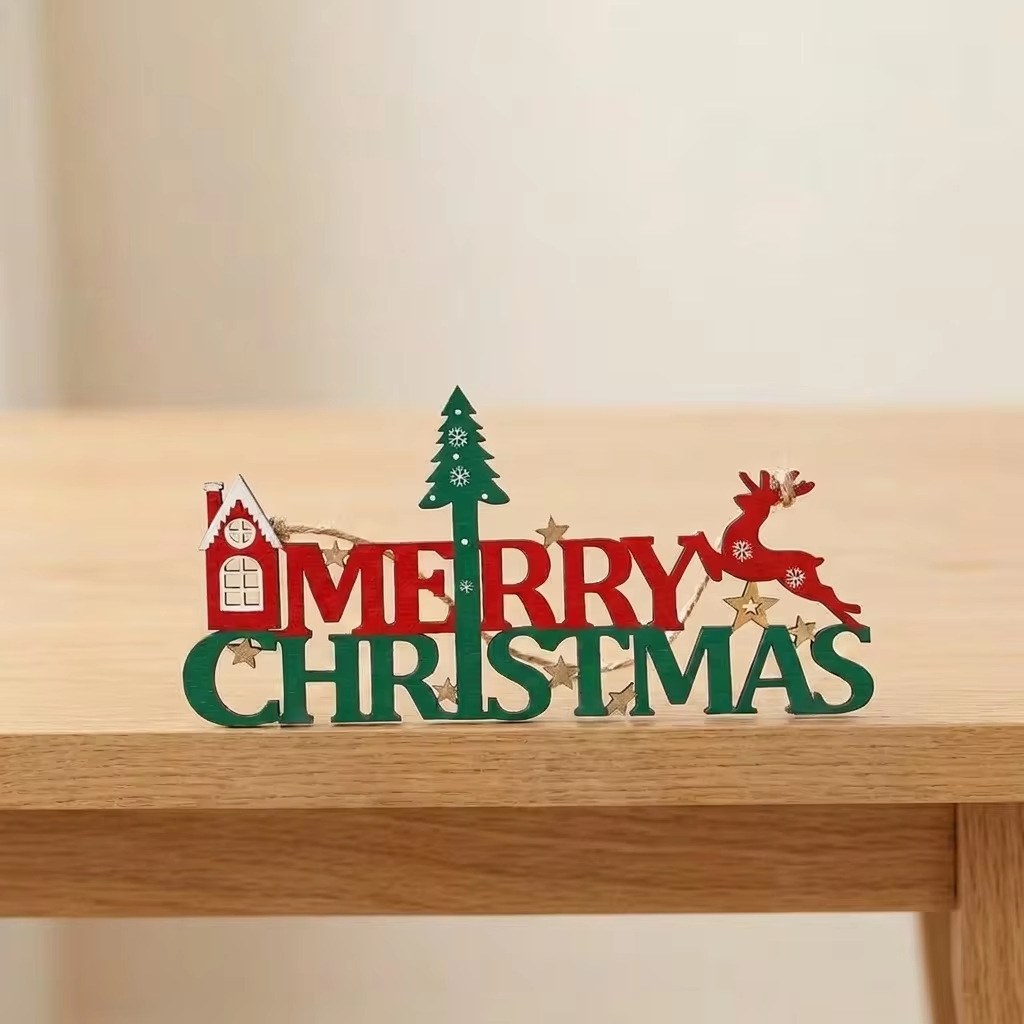Letrero de bienvenida navideño - Vase Decor reseña y precio